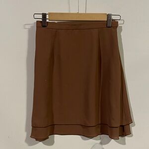 Trout Elegant Brown Women's Skirt